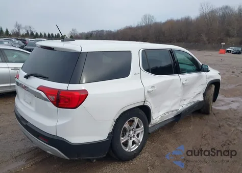 2018 GMC Acadia Sle-1 z USA, uszkodzony, nr VIN 1GKKNKLA2JZ187348
